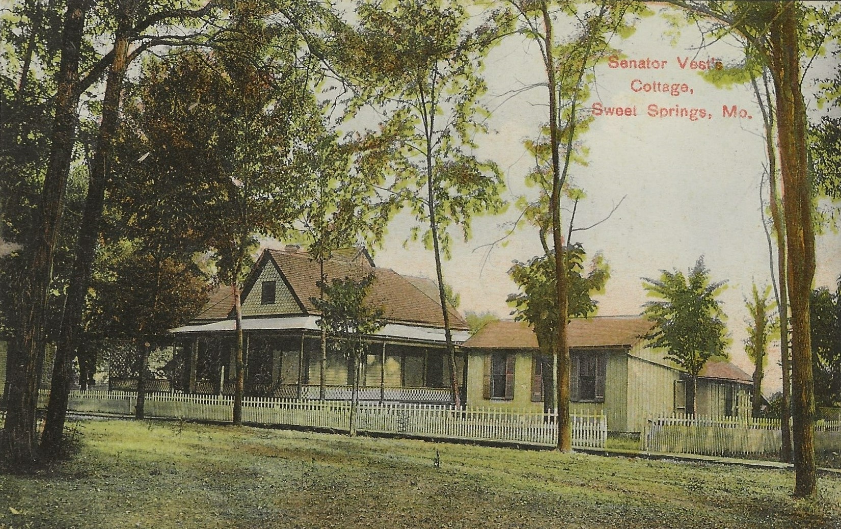 Senator George Graham Vest Cottage c.1913